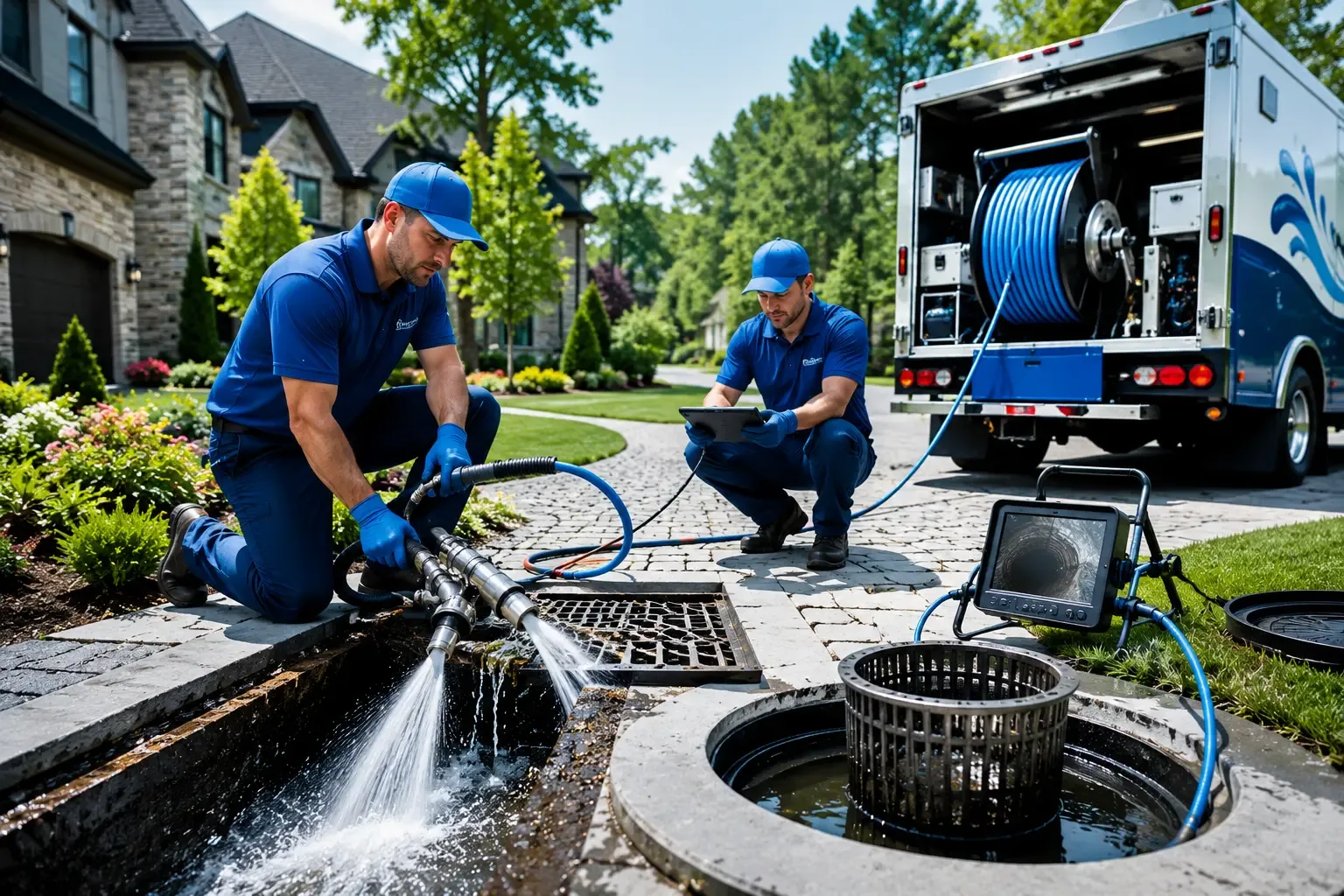Local outdoor drain cleaning professionals in Locust Grove, AR